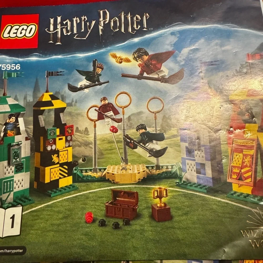 Lego Instruction Manual Book ONLY Harry Potter Quidditch Match (Set 75956).